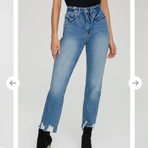 NWOT New Good American Good Vintage blue jeans 18
